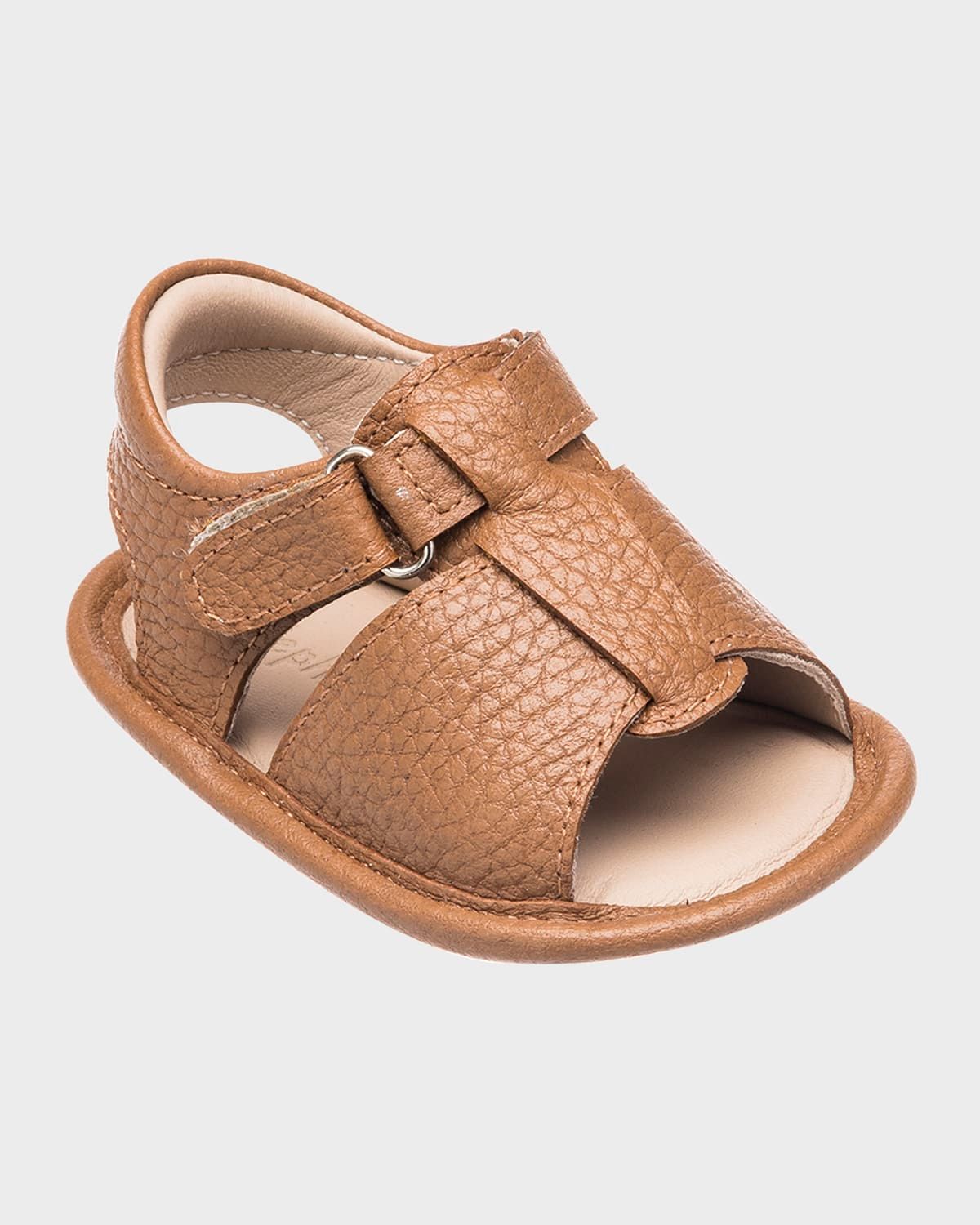 Boy & apos;s Caged Leather Sandals, Baby/Toddler/Kids
