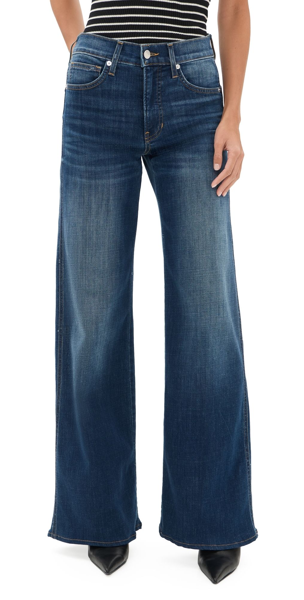 Veronica Beard Jean Taylor Wide Jeans North Star 30