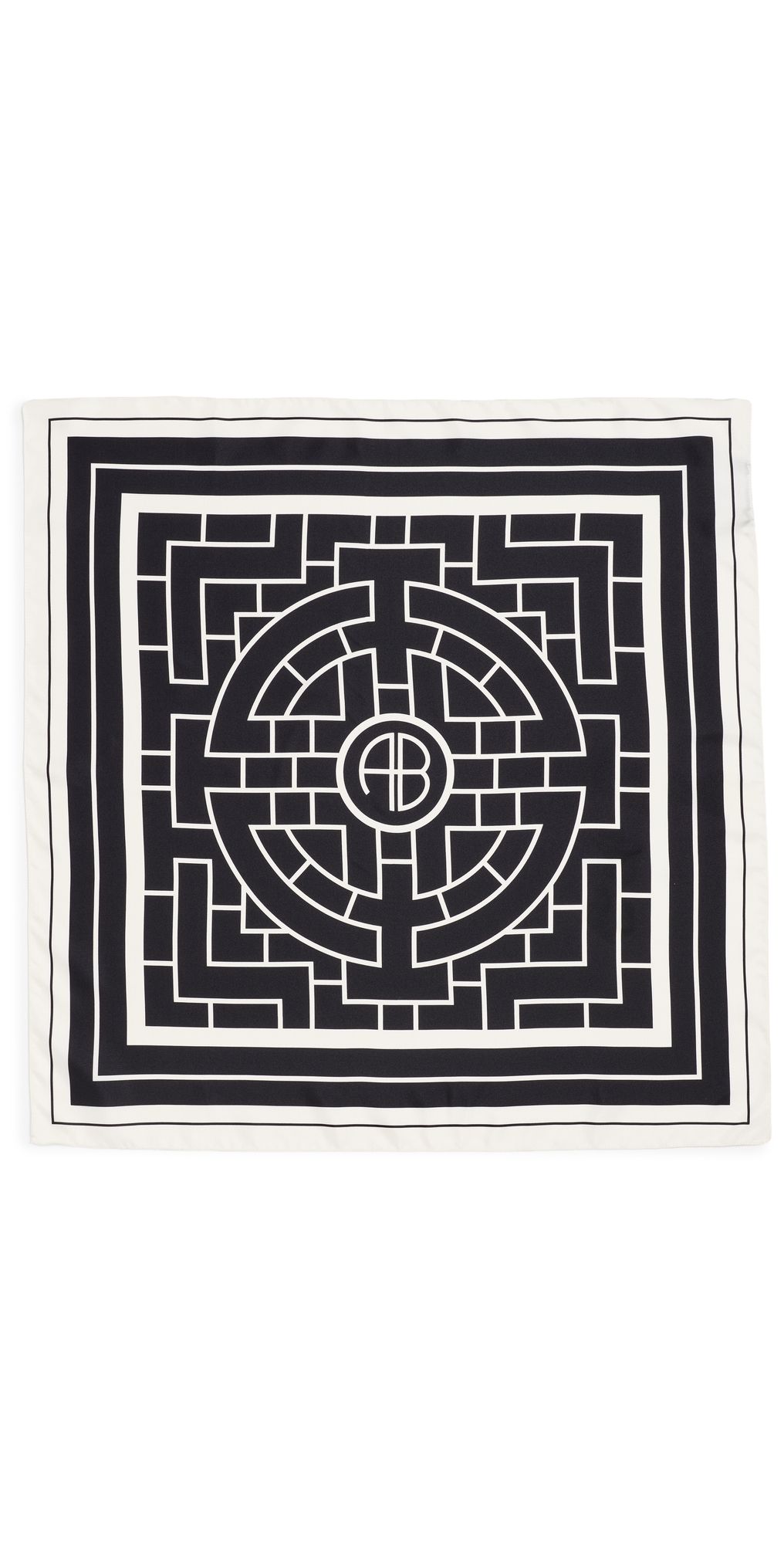 ANINE BING York Scarf Black One Size