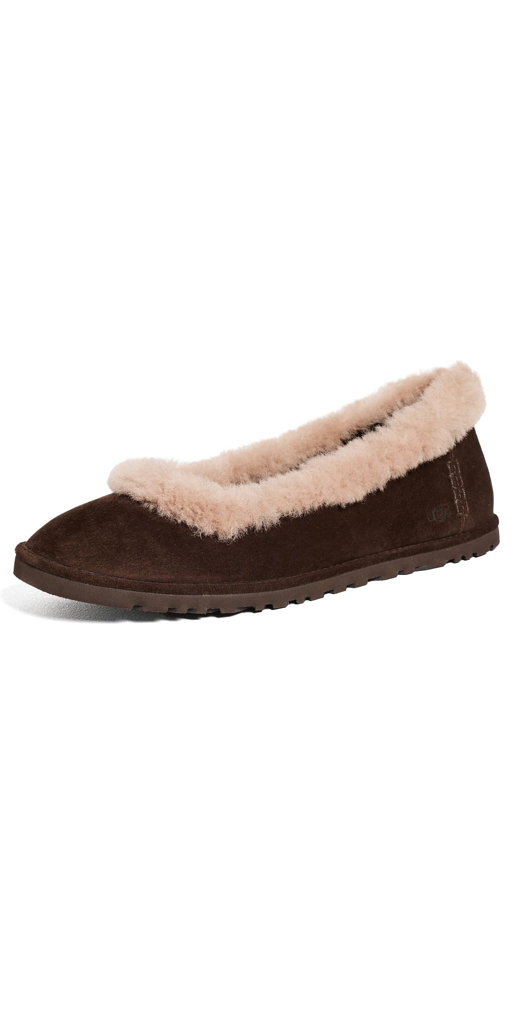 UGG Zora Ballet Flats Dusted Cocoa 9.5