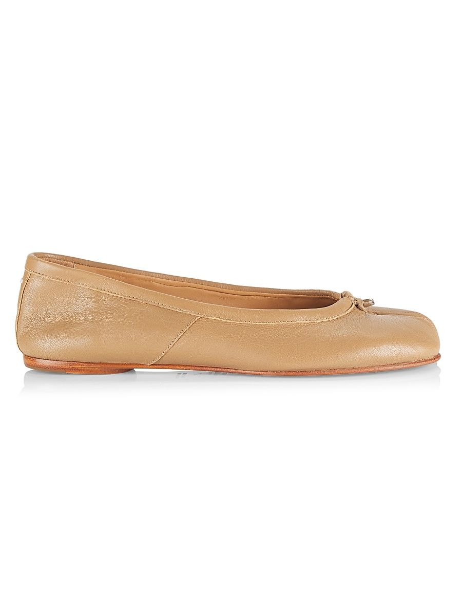 Women's Tabi Ballet Flats - Beige - Size 8
