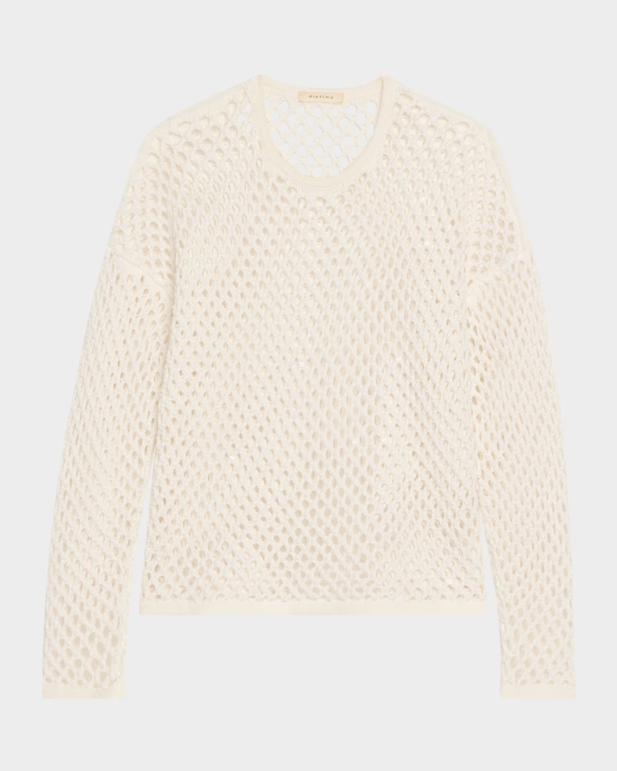 Leeward Crystal Crochet Knit Top