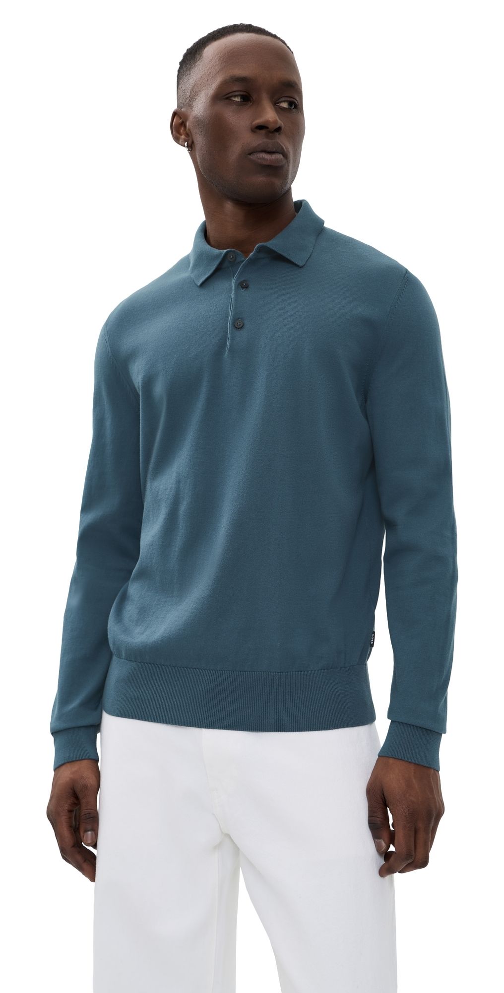 BOSS Gemello Polo Open Blue S