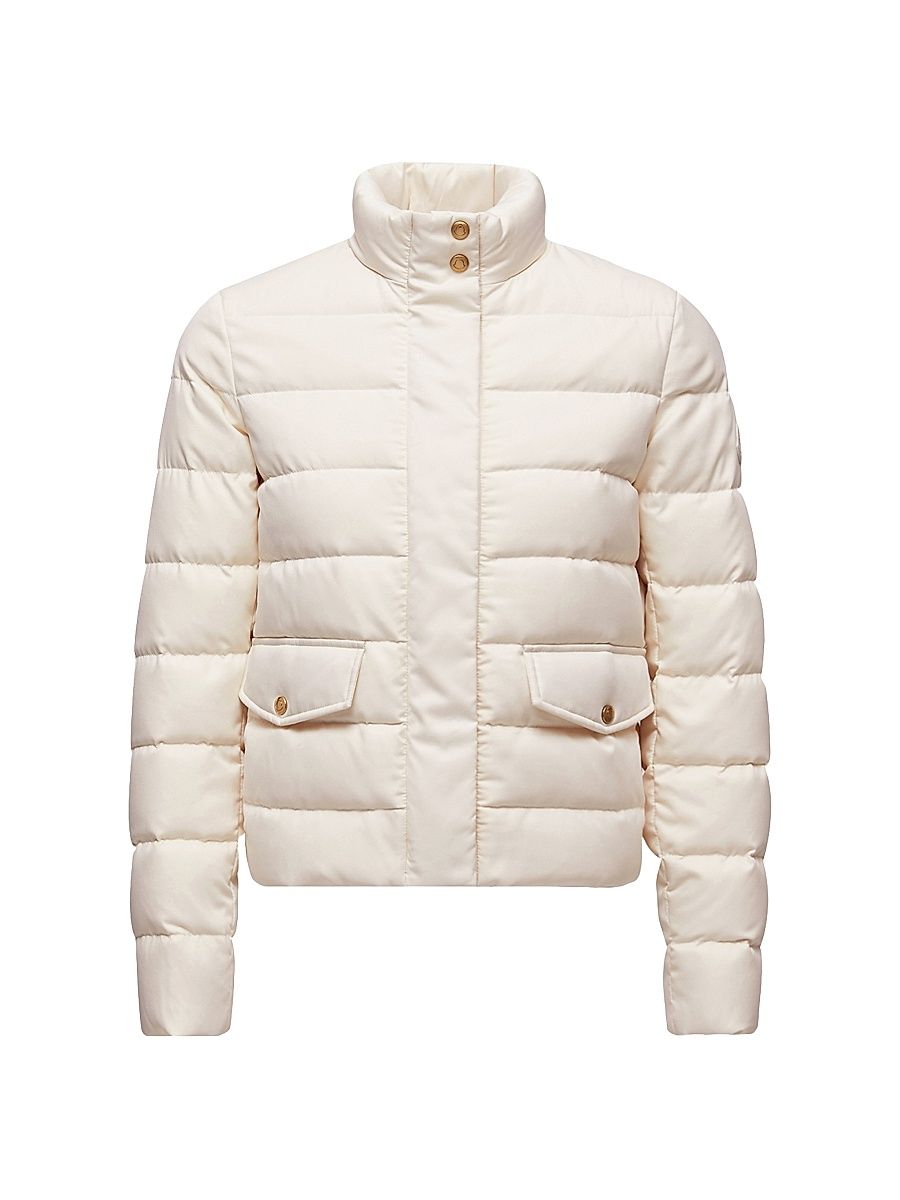 Women's Bessettes Puffer Jacket - White Ivory - Size XXL