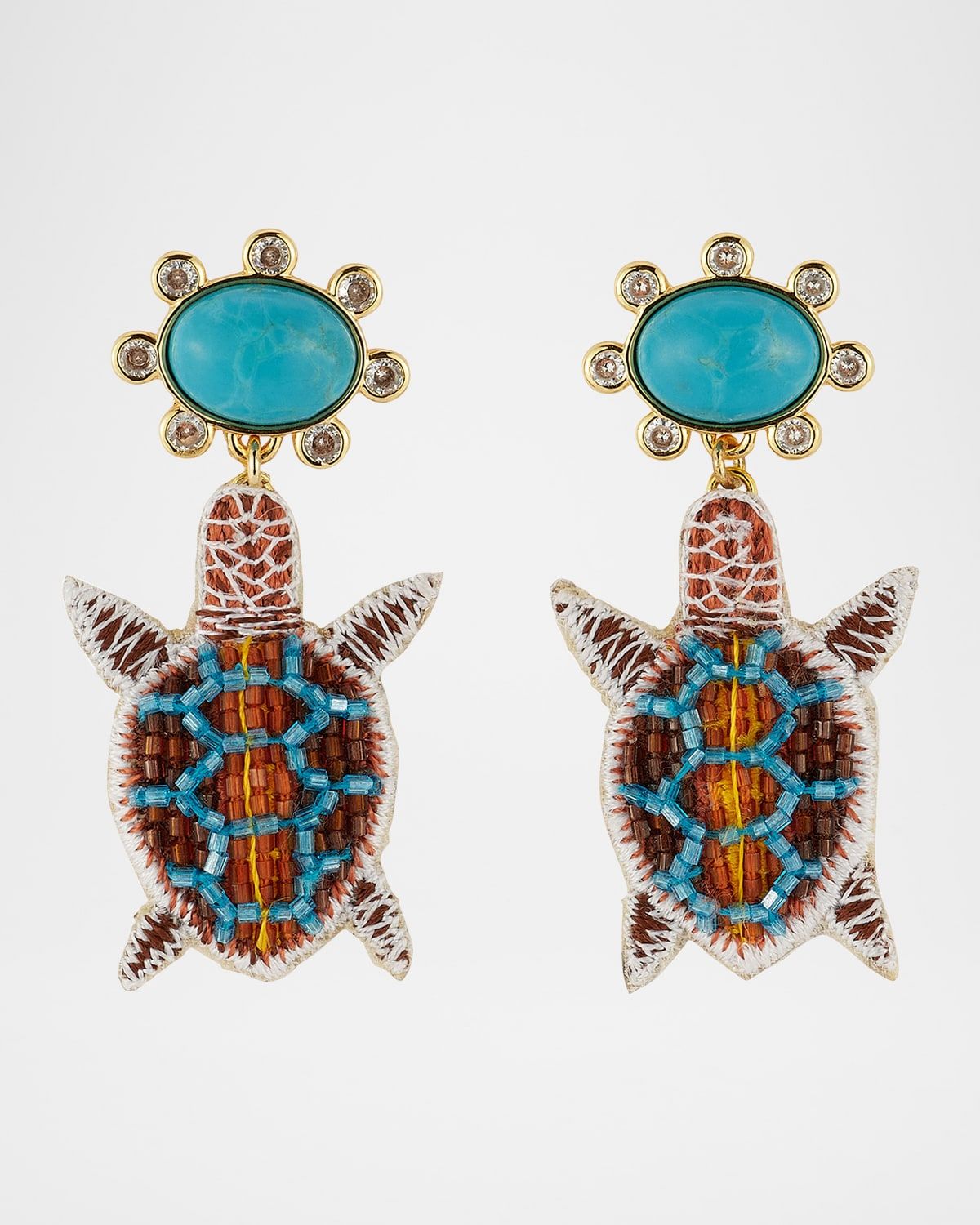 Tortuga Drop Earrings