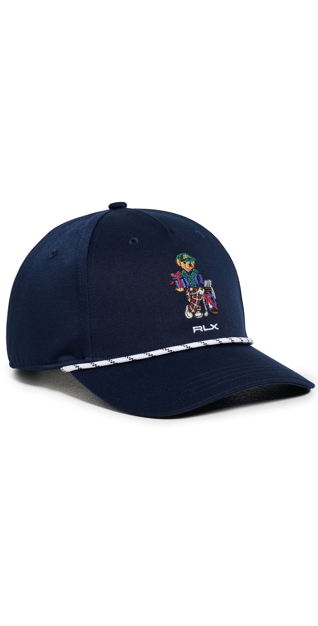 RLX Ralph Lauren Holiday Polo Bear Cap Refined Navy One Size
