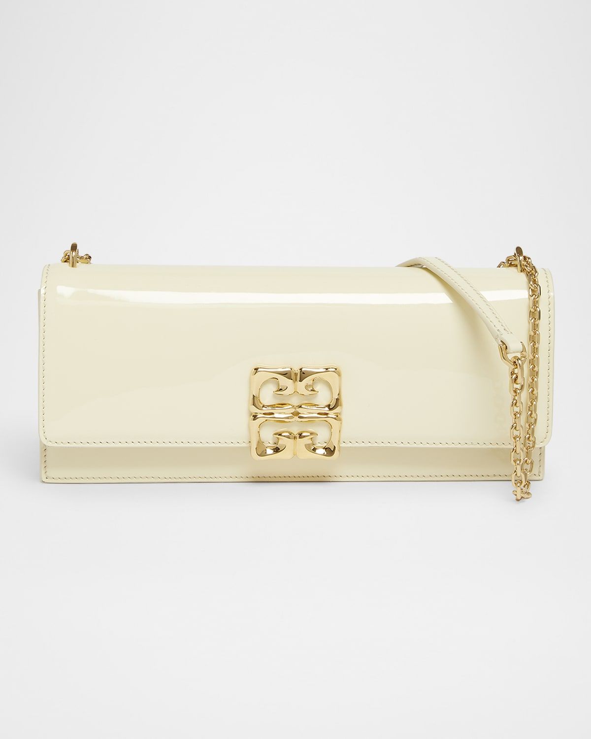 4G Liquid Small Chain Shoulder Bag in Leather