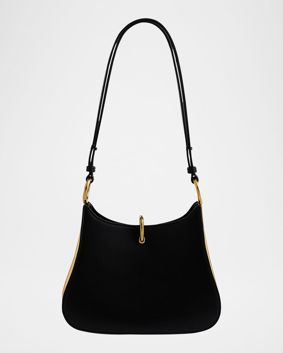 Sac A Main Leather Ring Small Shoulder Bag