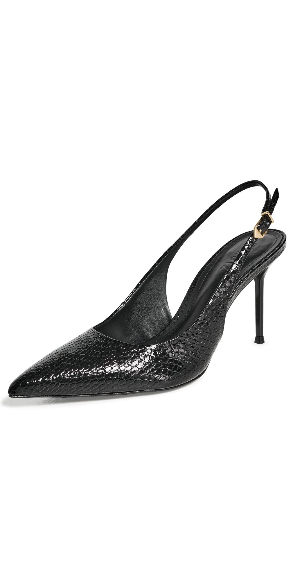 Schutz Paola Slingbacks Black 5.5