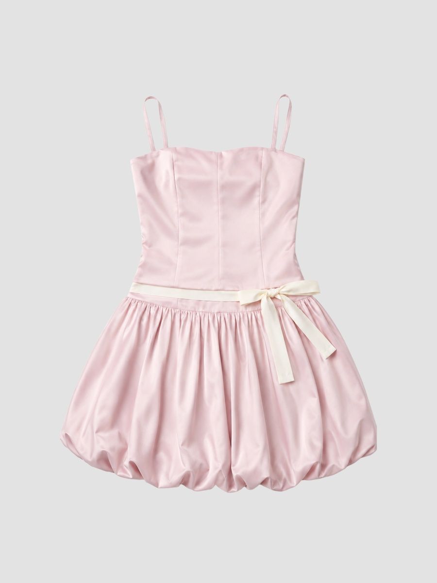 Theme Girl's Girl's Bailey Taffeta Bubble Dress - Mauve - Size 16