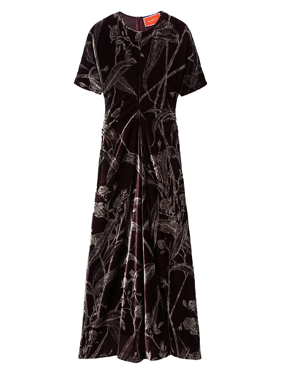 Women's Angelica Dress - Bamboo Burgundy - Size XS