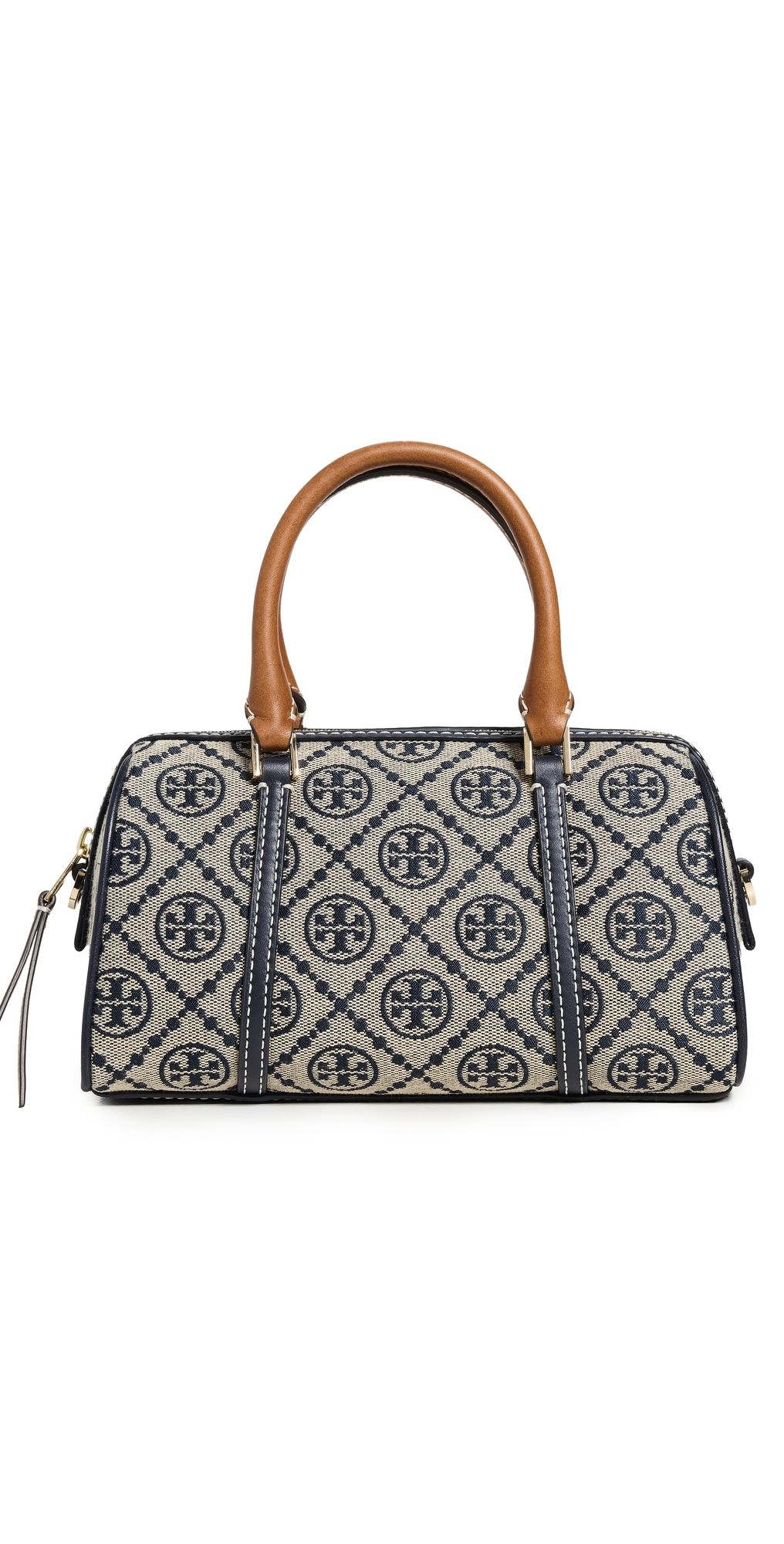 Tory Burch T Monogram Mini Barrel Bag Tory Navy One Size