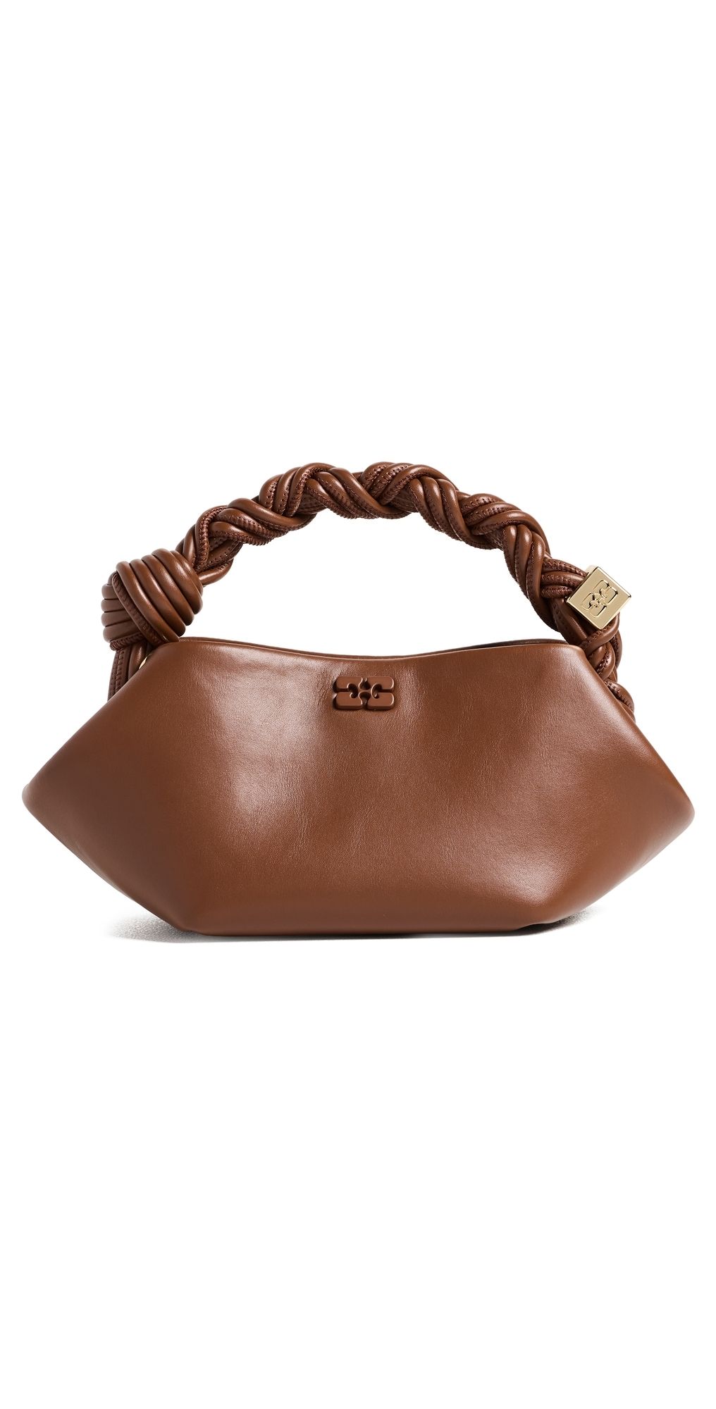 GANNI Boy Mini Butter Hobo Bag Sorrel Horse One Size