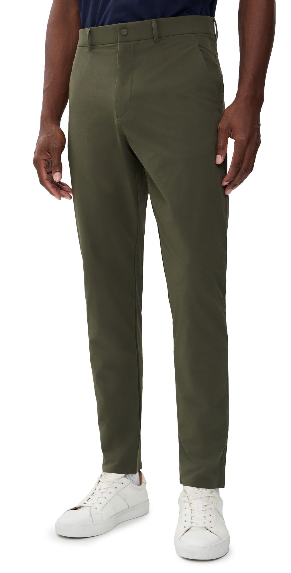 RLX Ralph Lauren On Course Matte Stretch Nylon Pants Ranger Green 33