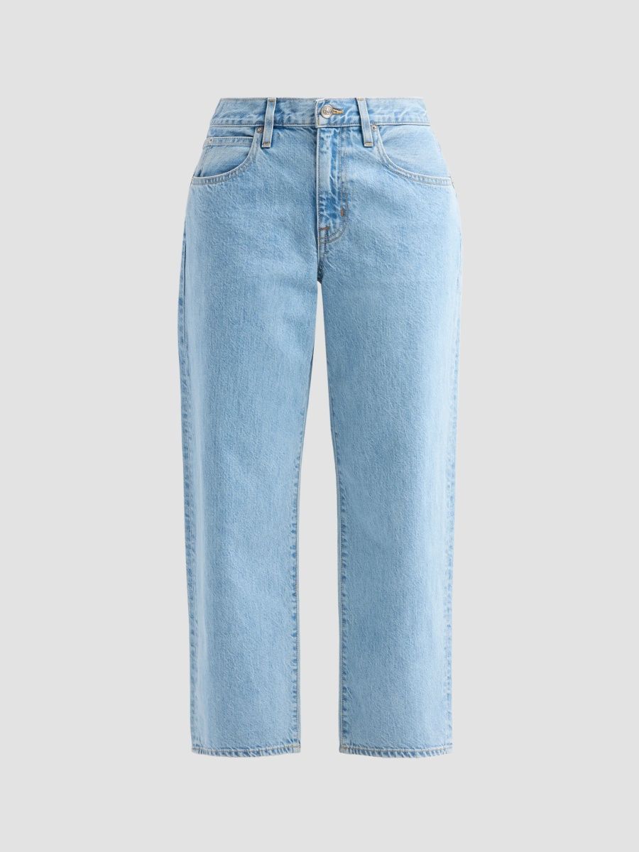 SLVRLAKE Women's Jamie Ankle Curve Jeans - Powder Blue - Size 32