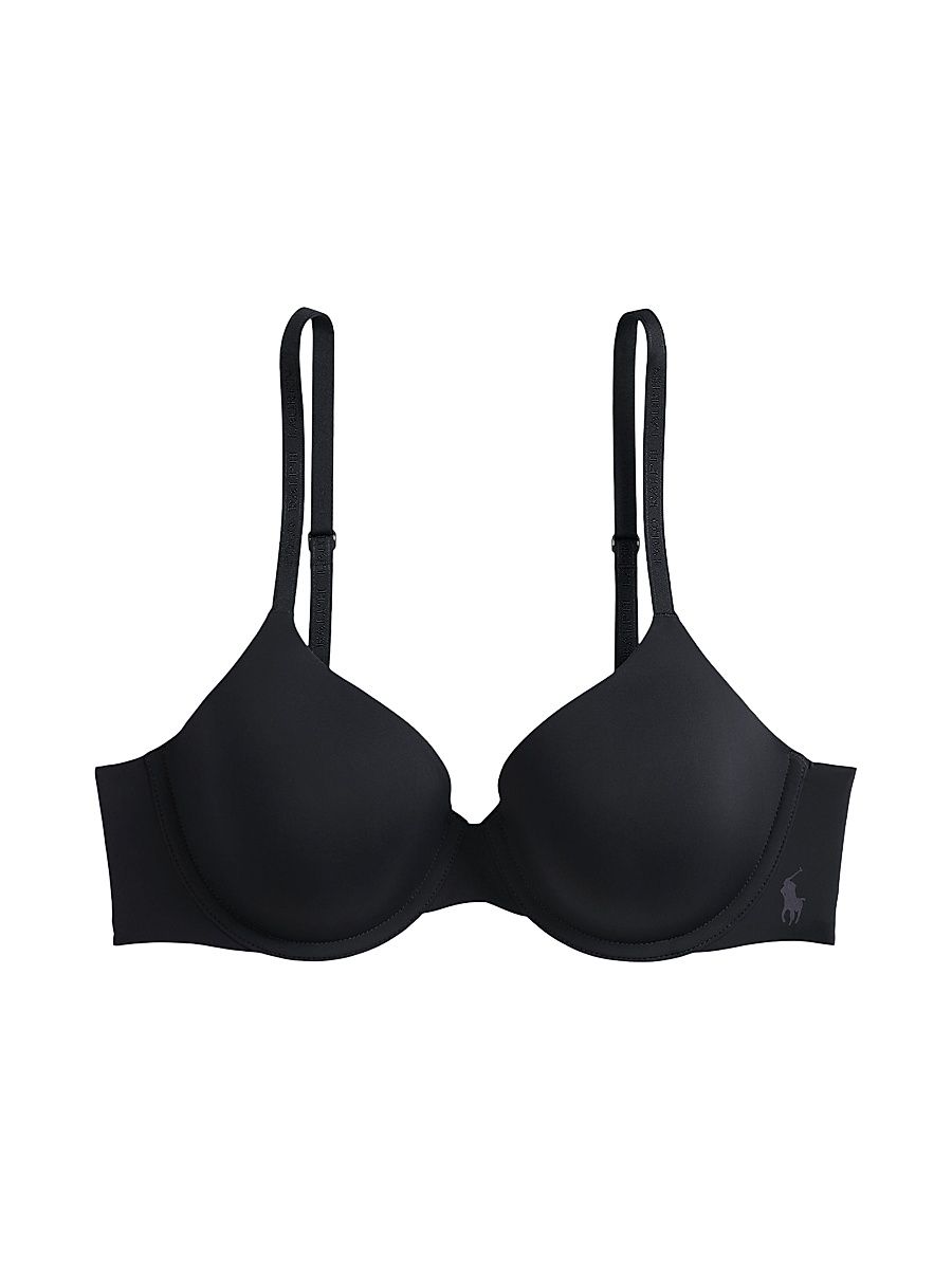 Women's No-Show T-Shirt Bra - Onyx - Size 38D