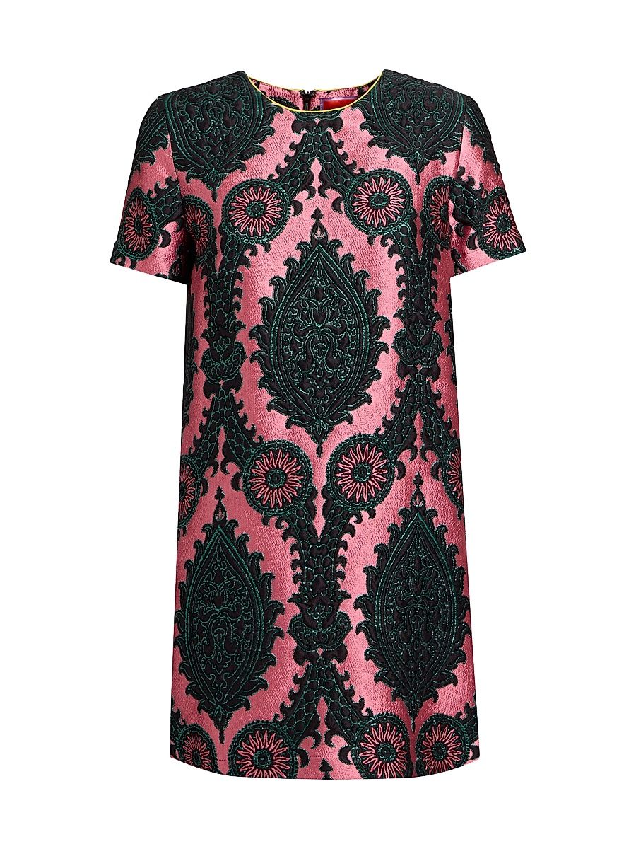 Women's Mini Swing Dress - Oltrarno Pink - Size Large