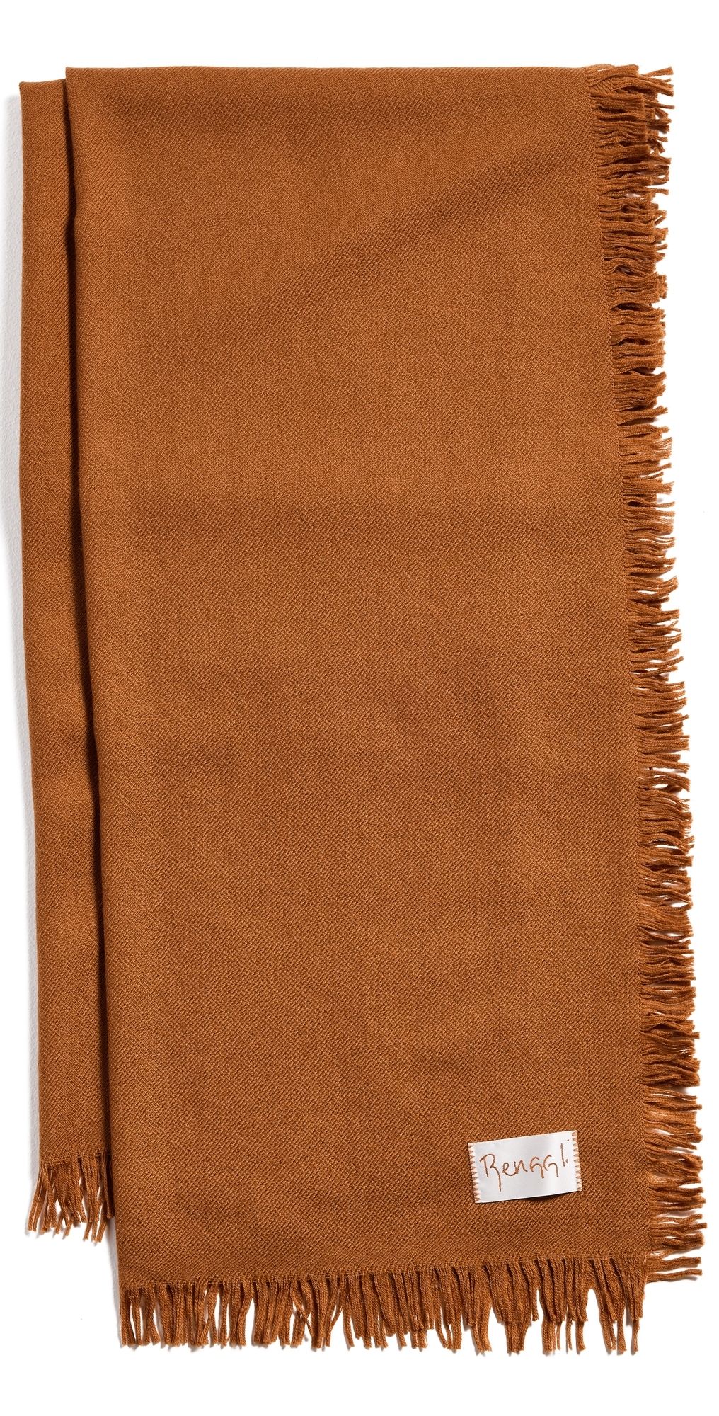 Renggli Wool Twill Scarf Amber One Size
