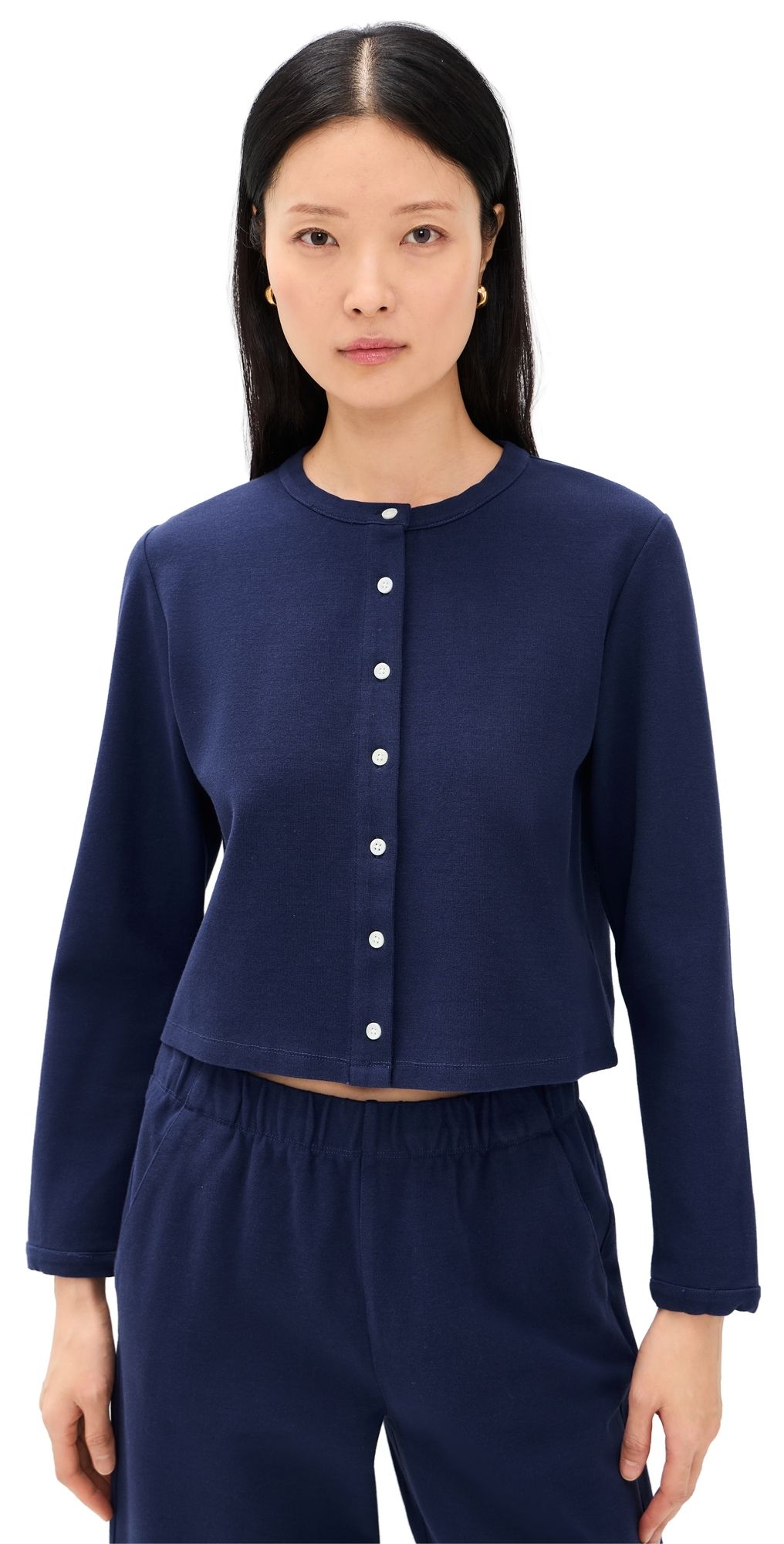 Alex Mill Coco Sport Cardigan Navy Night M