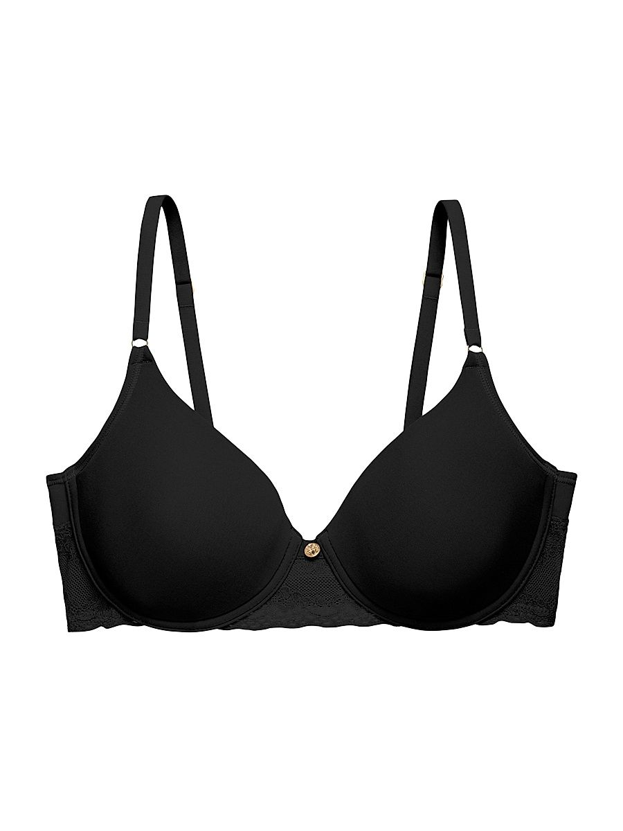 Women's Bliss Perfection Comfort T-Shirt Bra - Black - Size 30B