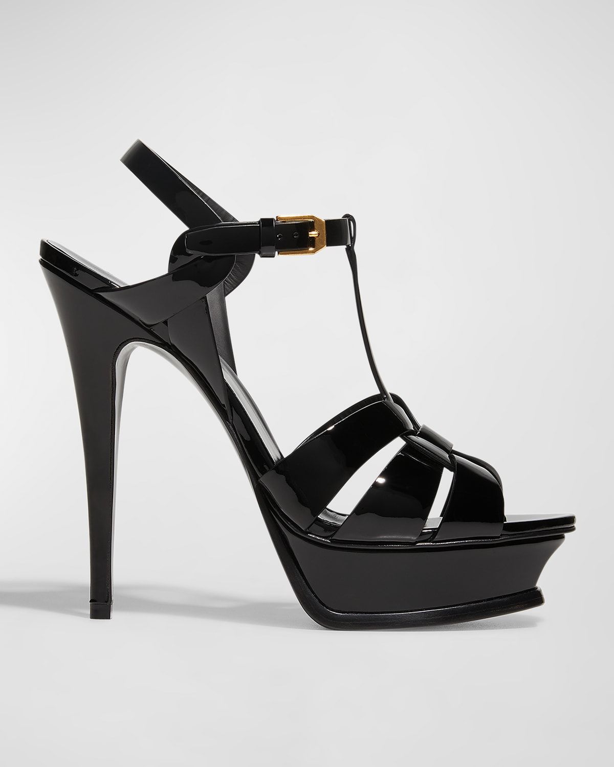 Tribute Patent Platform Sandals