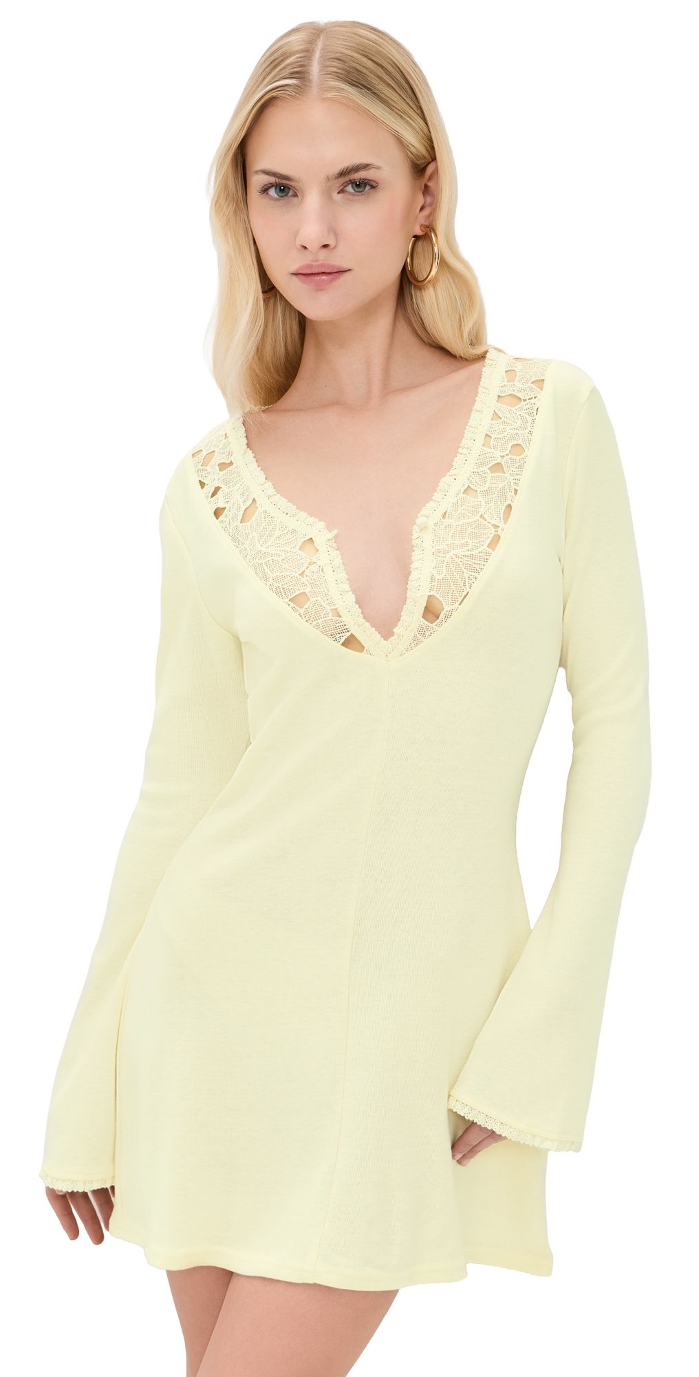 Fait Par Foutch Edna Dress Buttermilk XS