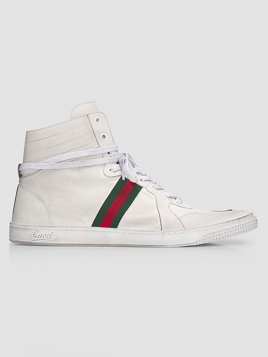 Men's Coda High Top Sneakers - White - Size 14