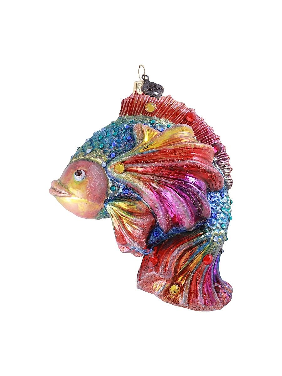 Coastal Fish Christmas Ornament