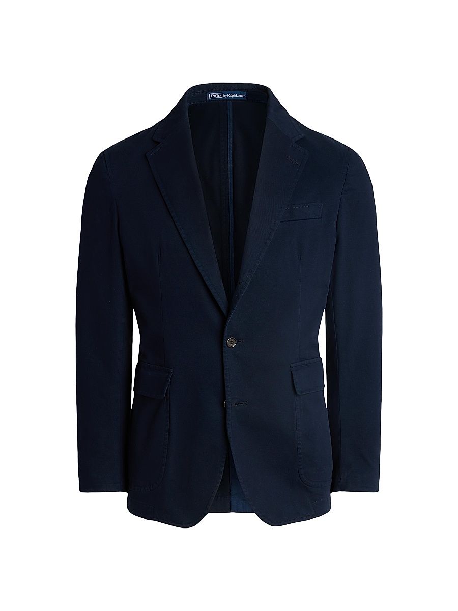 Men's Single Breasted Sportcoat - Bright Navy - Size 40