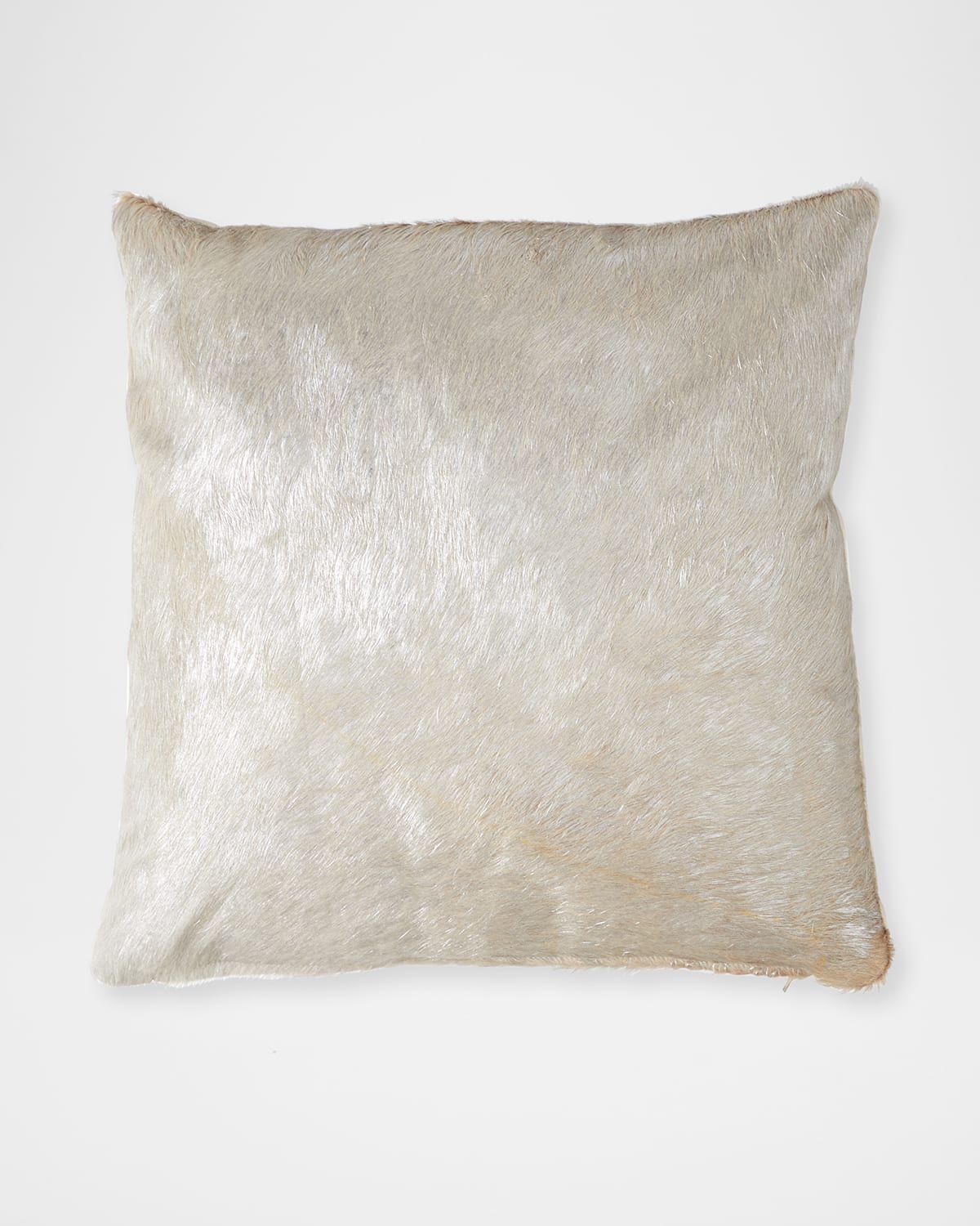 Hair Hide Pillow, 19"Sq.