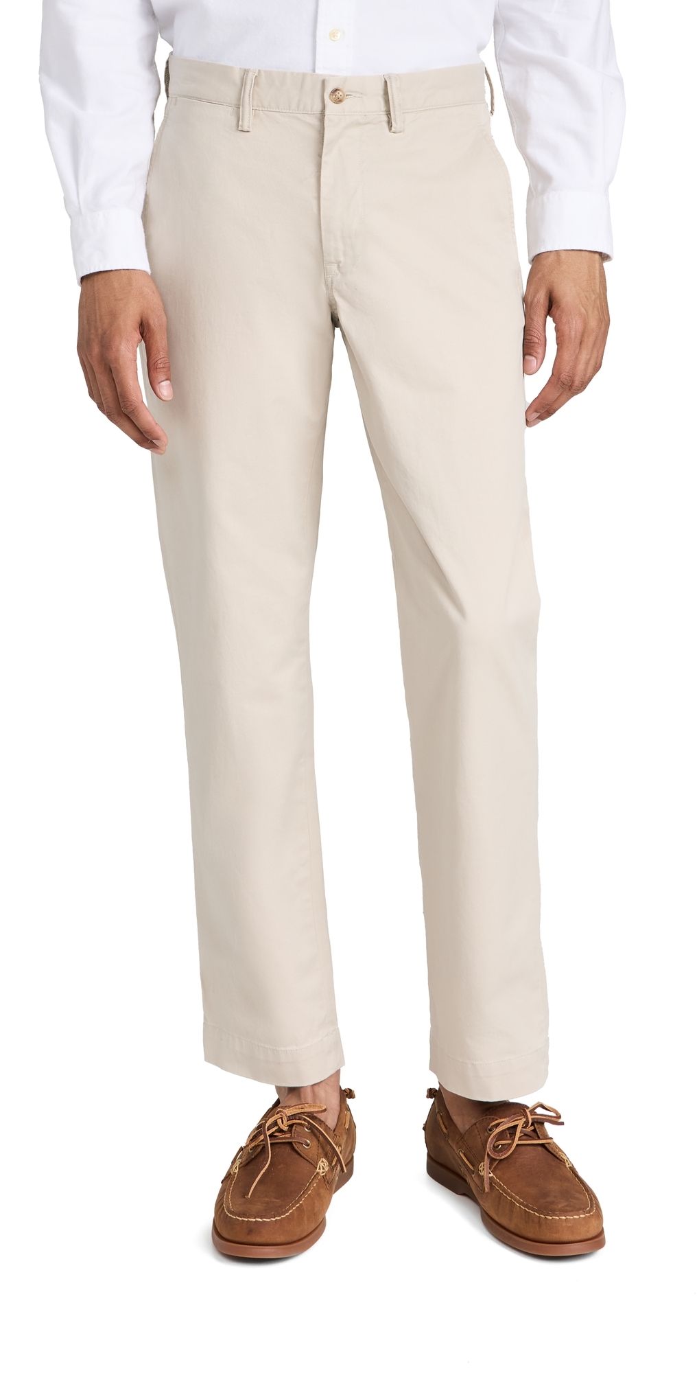 Polo Ralph Lauren Straight Fit Washed Stretch Chino Pants Classic Stone 36