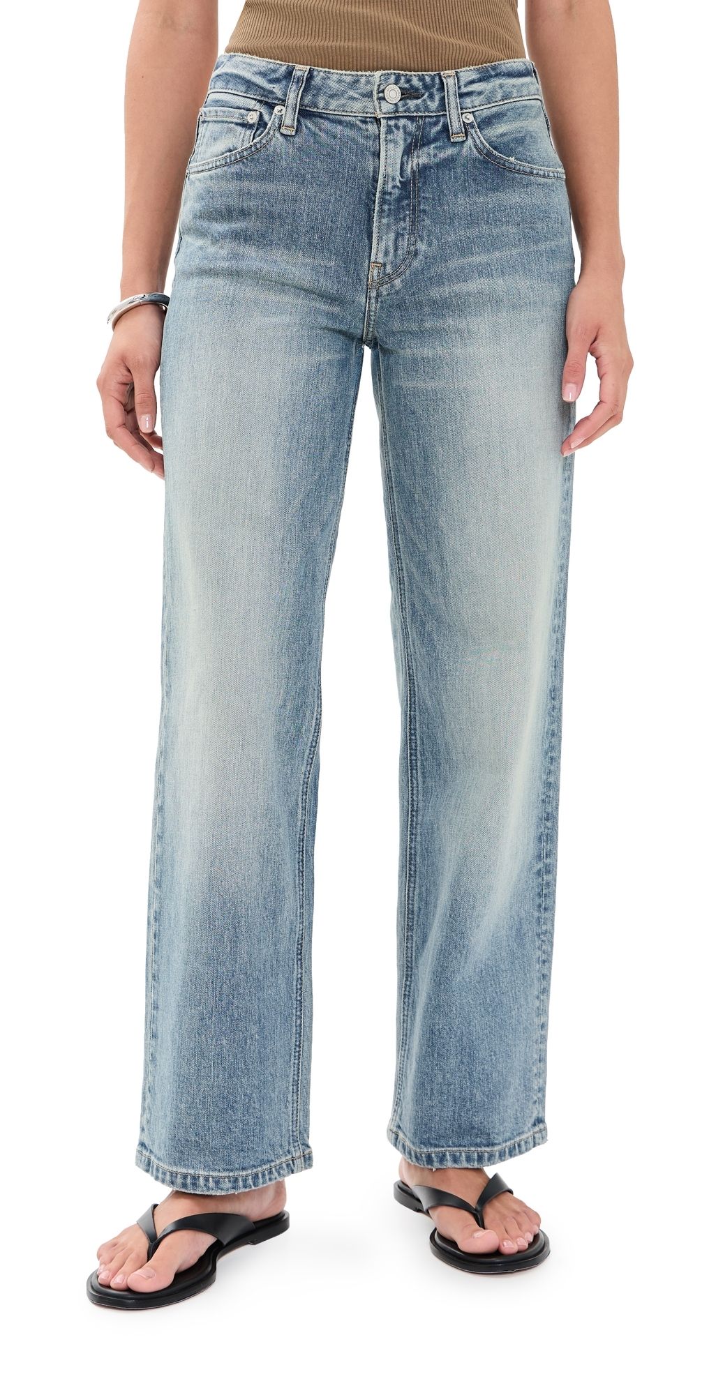 MOUSSY VINTAGE Idabel Straight Jeans Light Blue 23