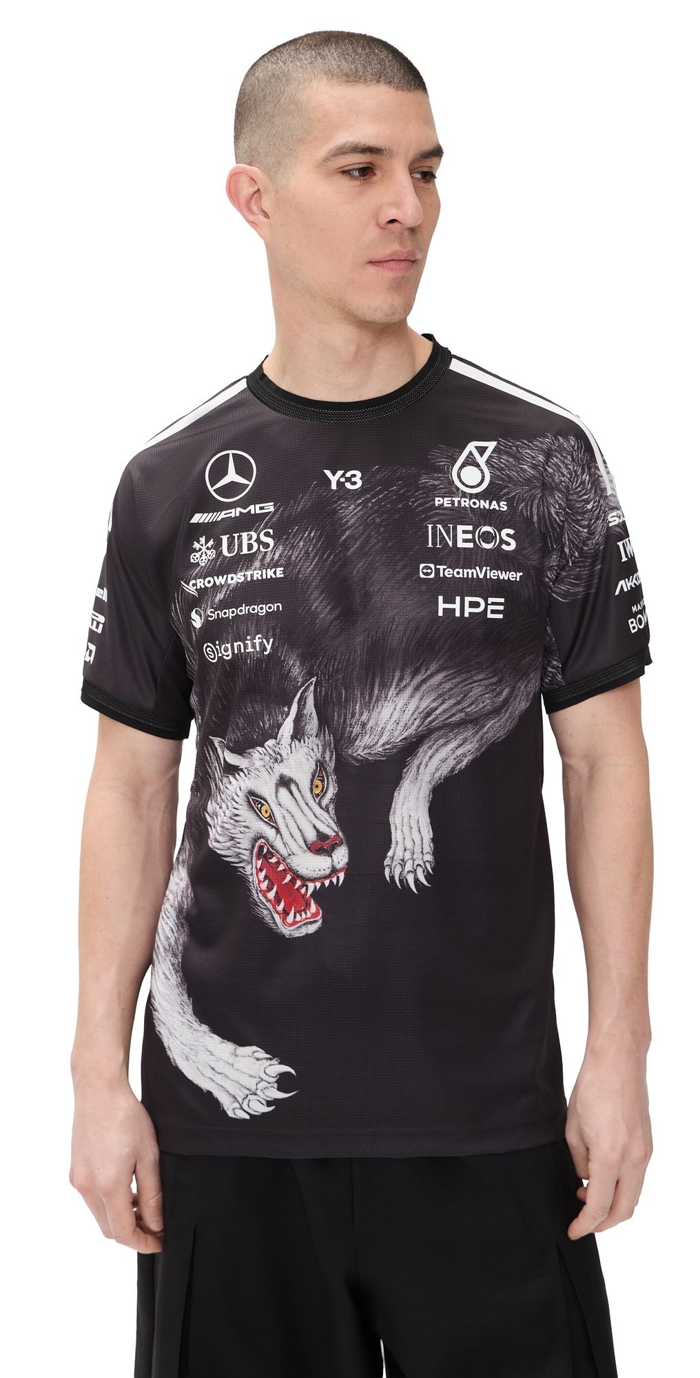 Y-3 Y-3 x Mercedes AMG Petronas Formula 1 Driver Tee Black XL