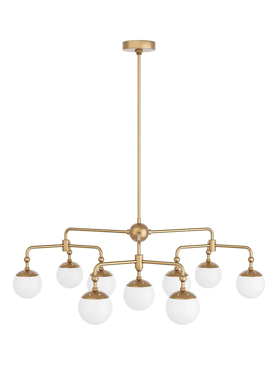 Utica Chandelier - White