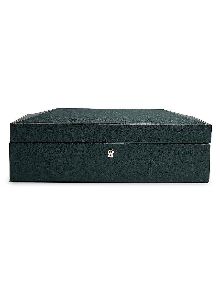 British Racing Green 10-Piece Watch Box
