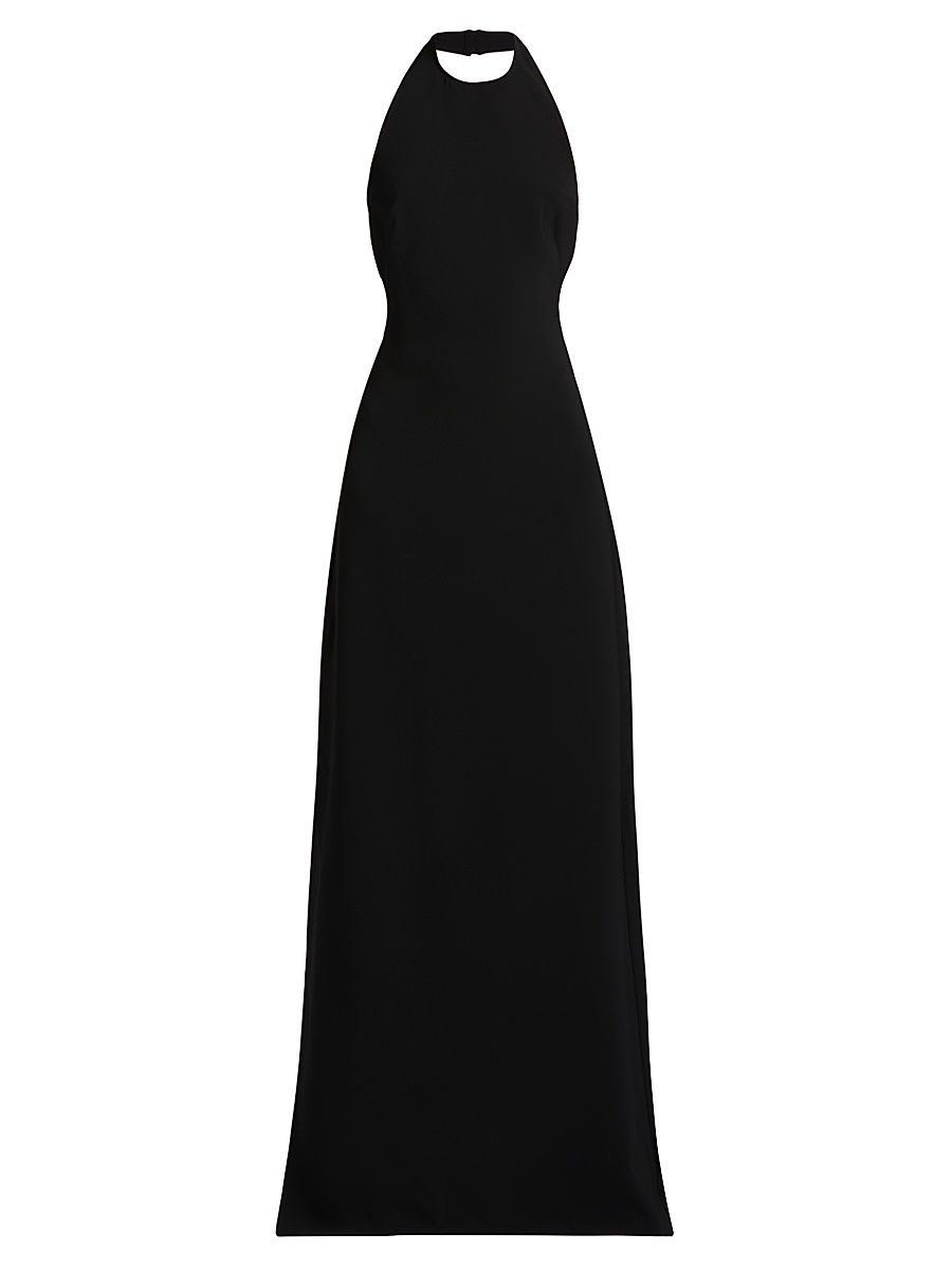 Women's Halter Gown - Black - Size 16