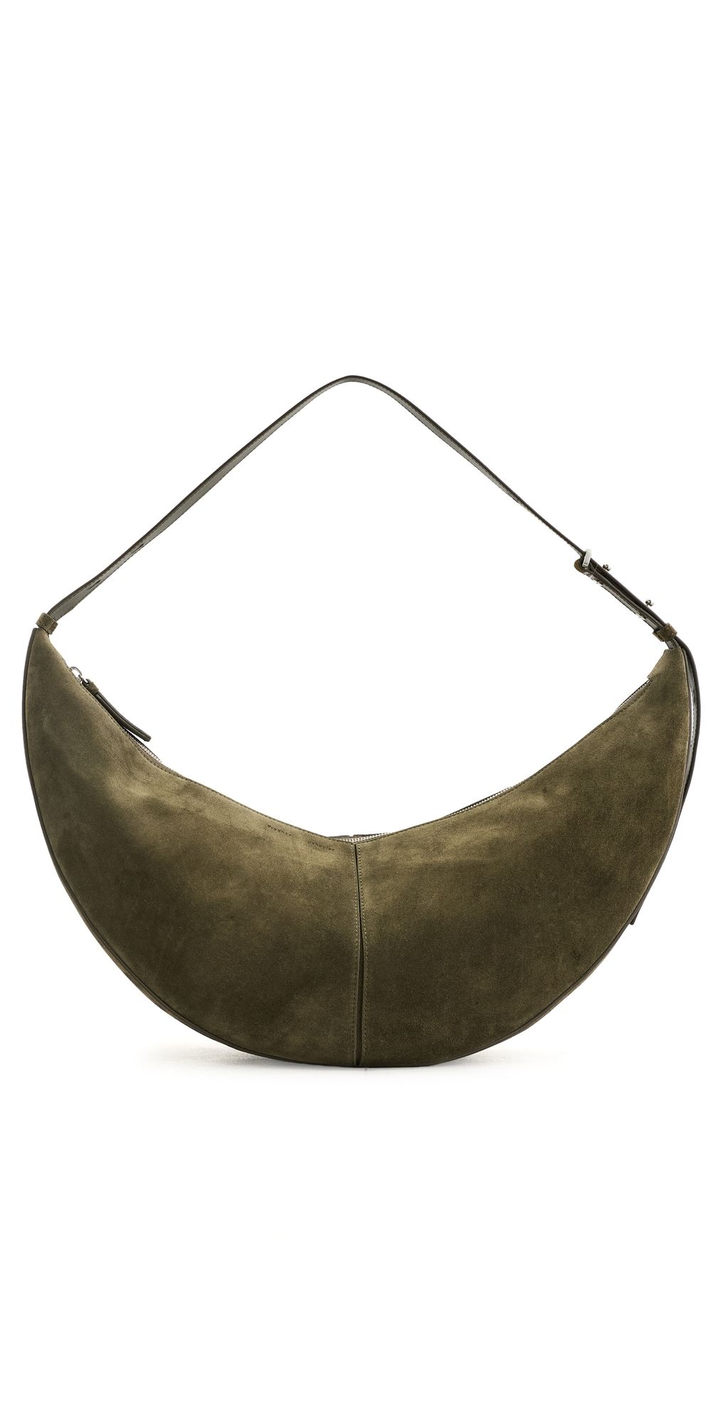 Proenza Schouler Hobo Soft Suede Slide Bag Olive One Size