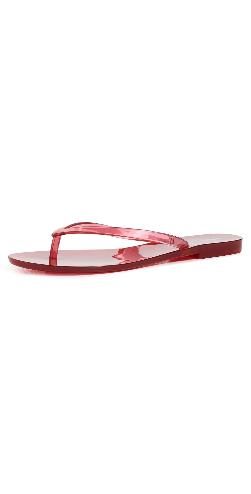 Madewell Madewell X Melissa Jelly Flip Flops Red 5