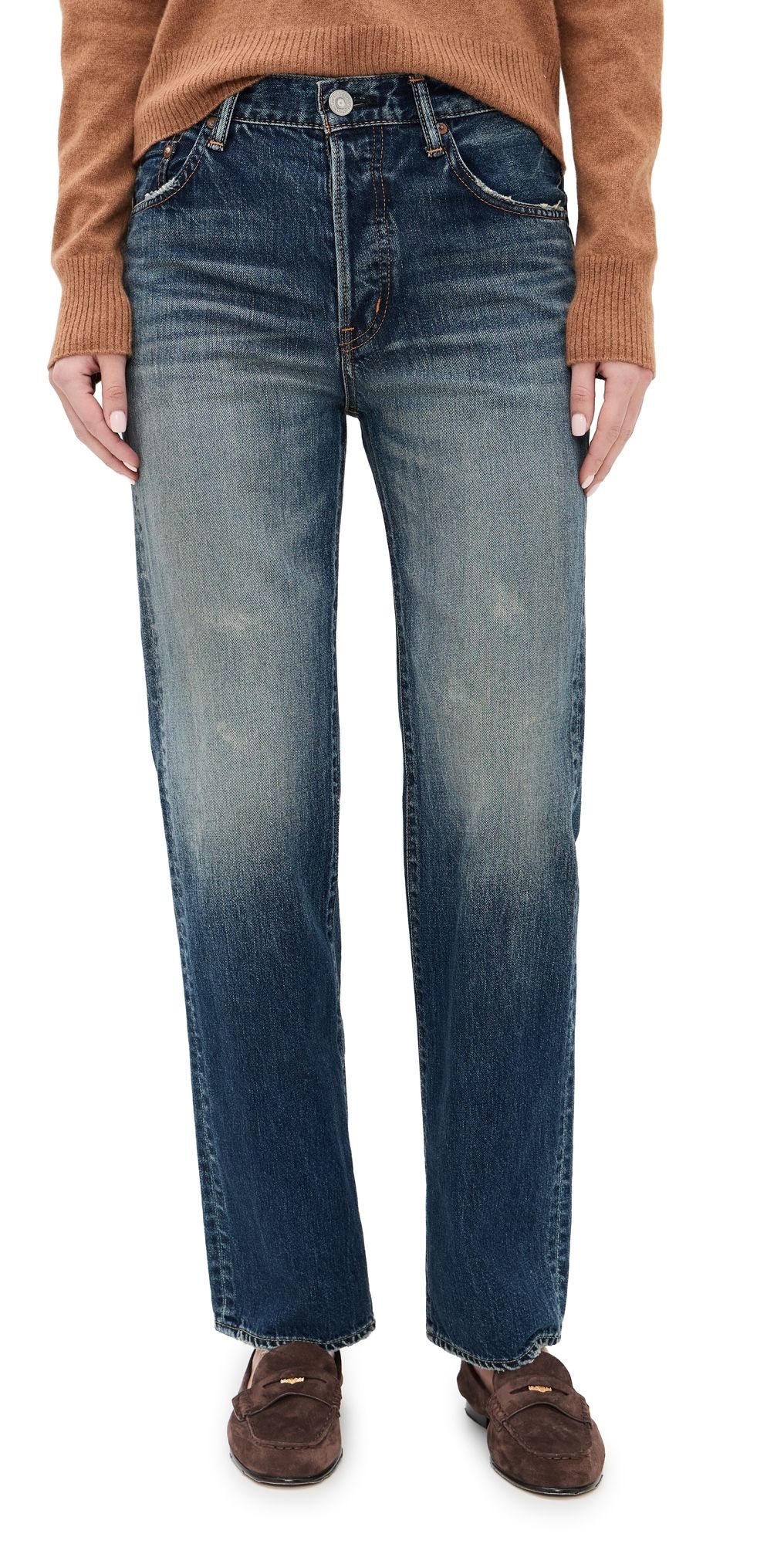 MOUSSY VINTAGE Arborwood Straight Jeans Blue 30