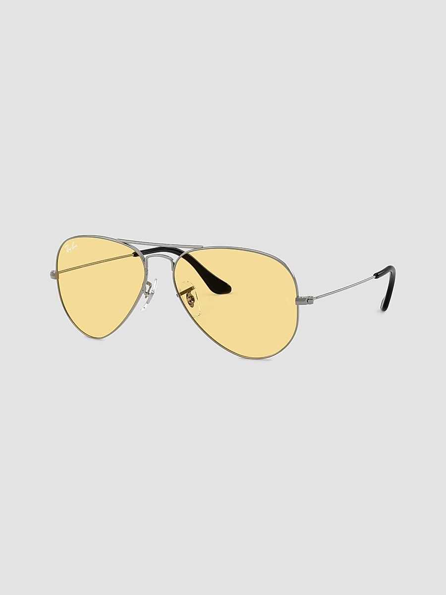 Men's RB3025 Aviator 58MM Large Metal Aviator Sunglasses - Silver Gold