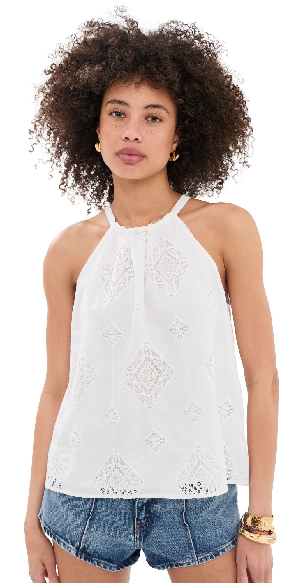 ba & sh Maxi Top Ecru 0