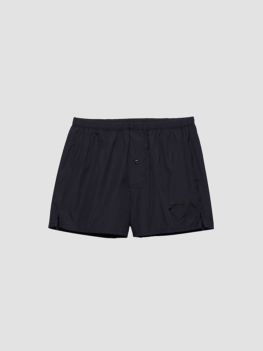 Men's Cotton Boxer Shorts - Blue - Size XL