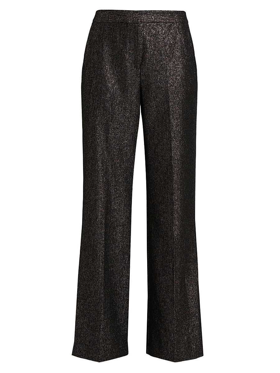 Women's Misha Sparkle Trousers - Metallic - Size 2