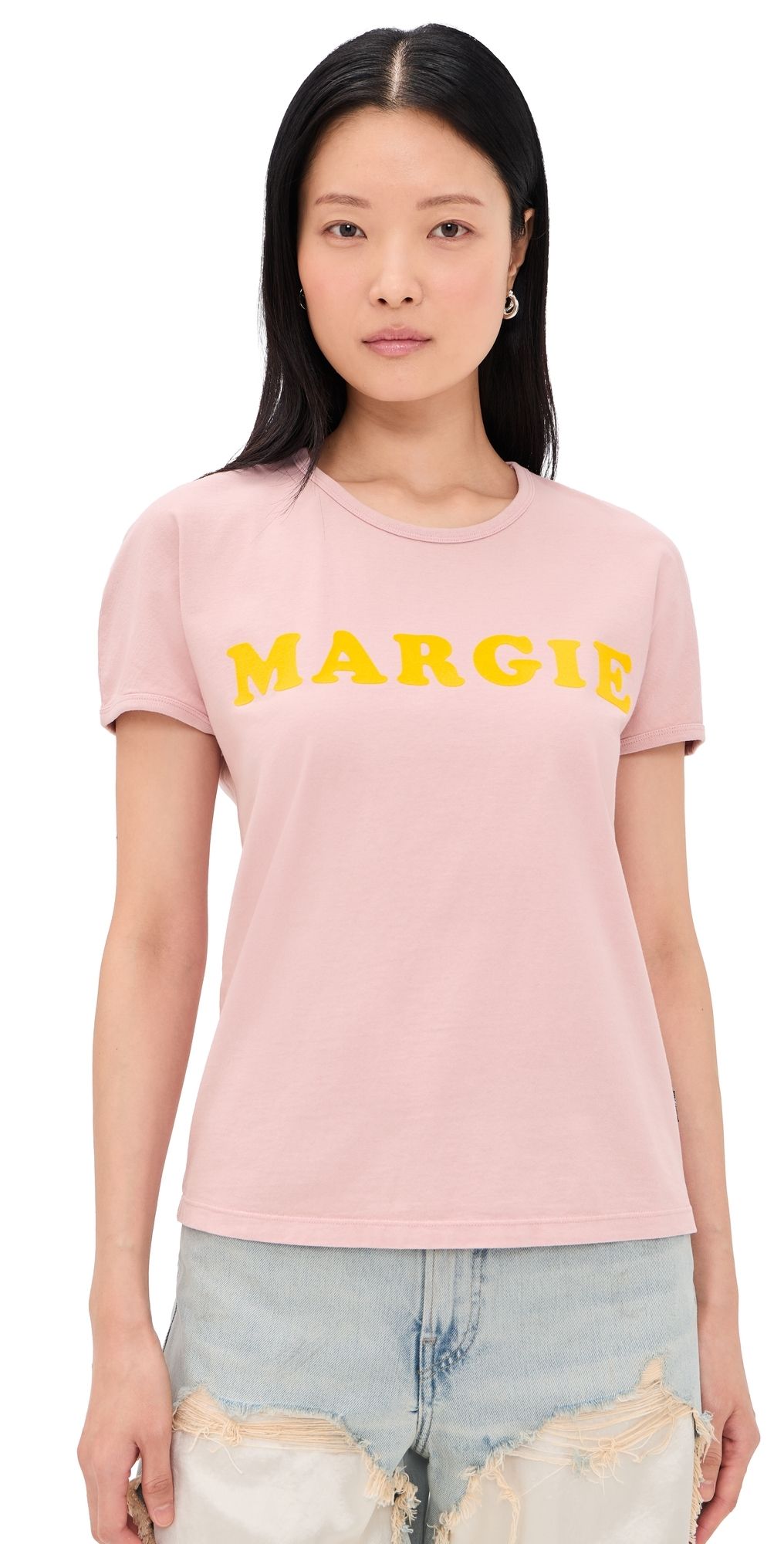 MM6 Maison Margiela Margie T-Shirt Faded Pink S