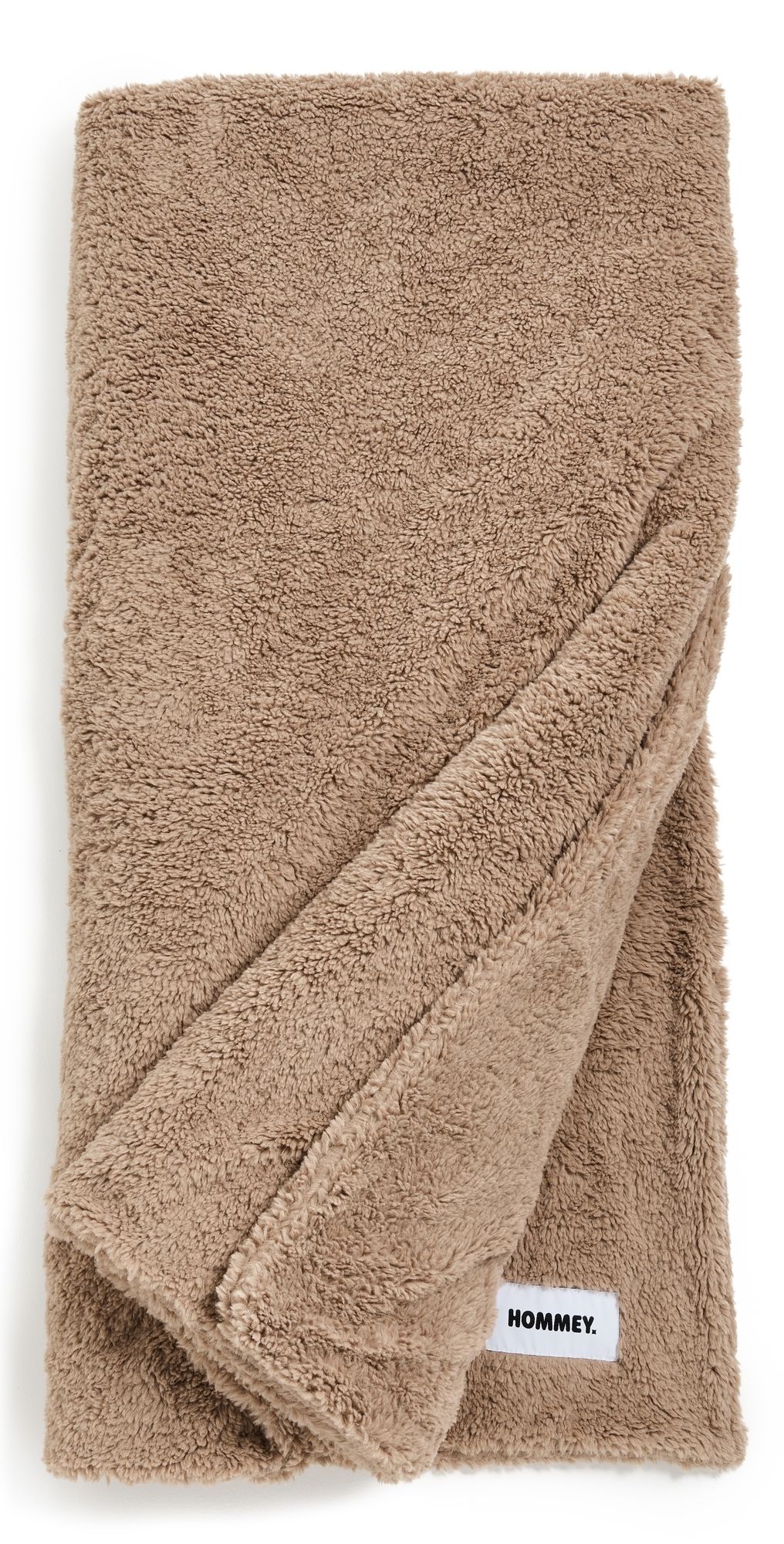 Hommey Faux Fur Blanket Warm Grey One Size