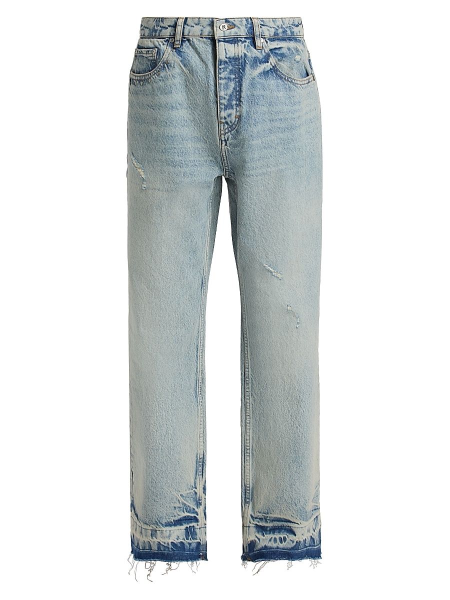 Men's Guns N' Roses Jeans - Light Vintage Blue - Size 28