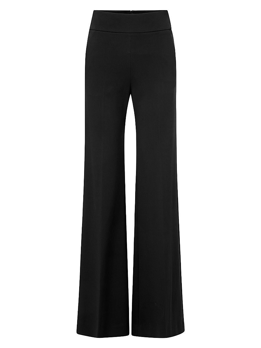 Women's Kalinda Wide-Leg Pants - Black - Size 16