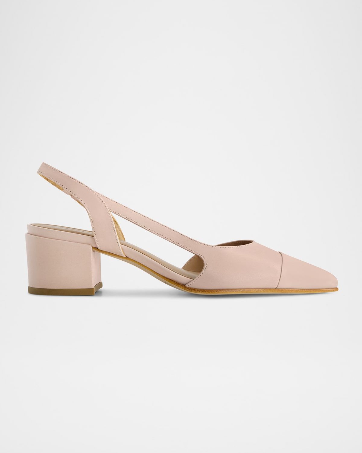 Monroe Cap-Toe Slingback Pumps
