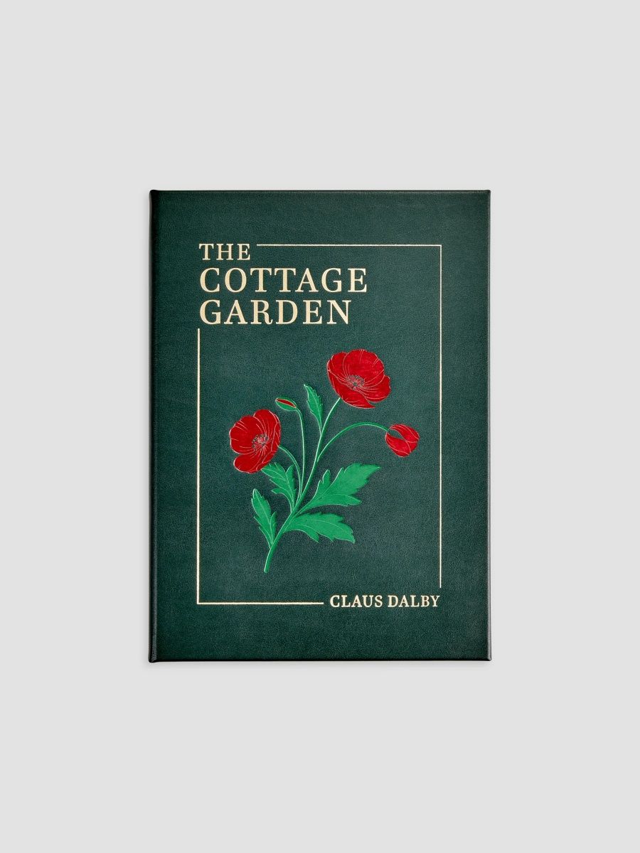 Graphic Image "The Cottage Garden" Leather-Bound Hardcover Book