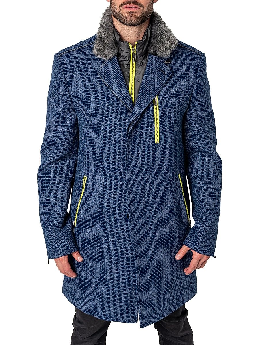 Men's Peacoat Captain - Blue - Size XXL